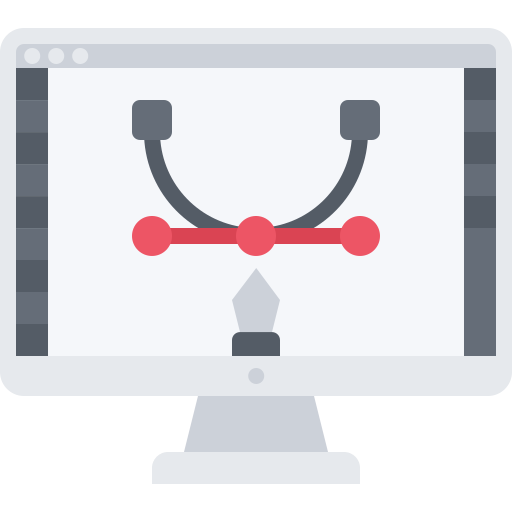 Logo and creative artwork icon